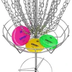 DiscGolf24 Galvanised Competition Basket -Gibbon Store 317 1703 S04 V01