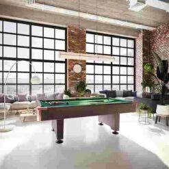 Automaten Hoffmann "Club Pro" In Walnut Pool Table -Gibbon Store 360 9109 AB01 v04